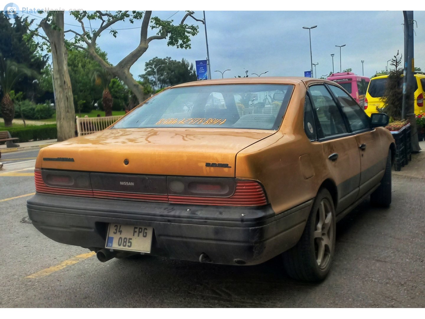 34 FPG 085, Nissan Laurel Altima 1st gen (A31), 1989–1993