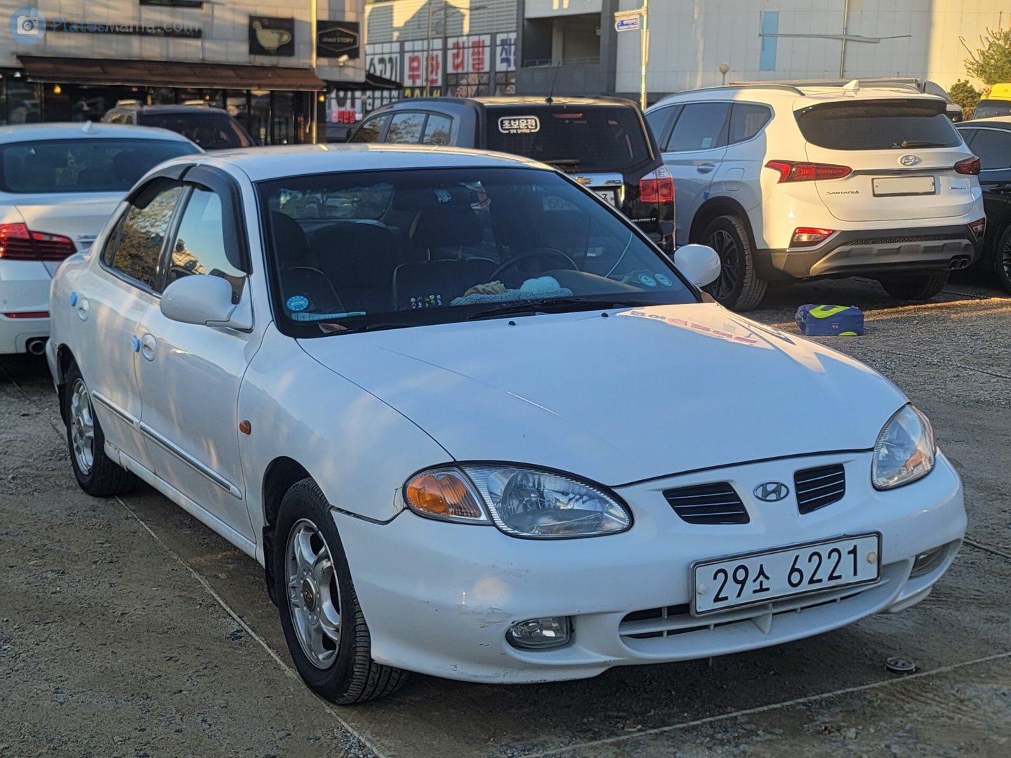 29소 6221, Hyundai Avante 1st gen Sedan (J2), 1995–2000