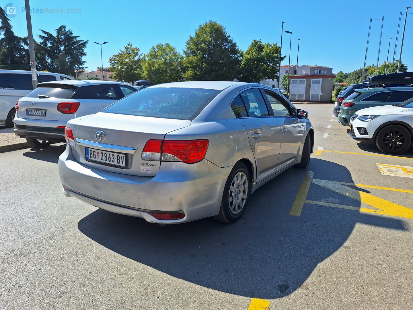 BG 2863-BV, Toyota Avensis 3rd gen Sedan (T270), 1st facelift, 2011–2015