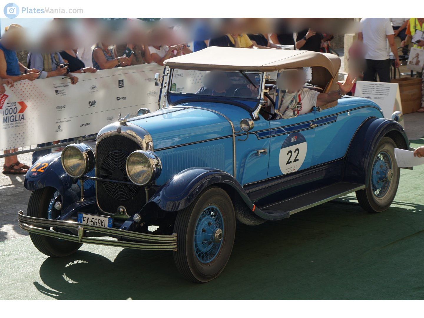 EX 569 KL, Chrysler Series 72 Roadster, 1928