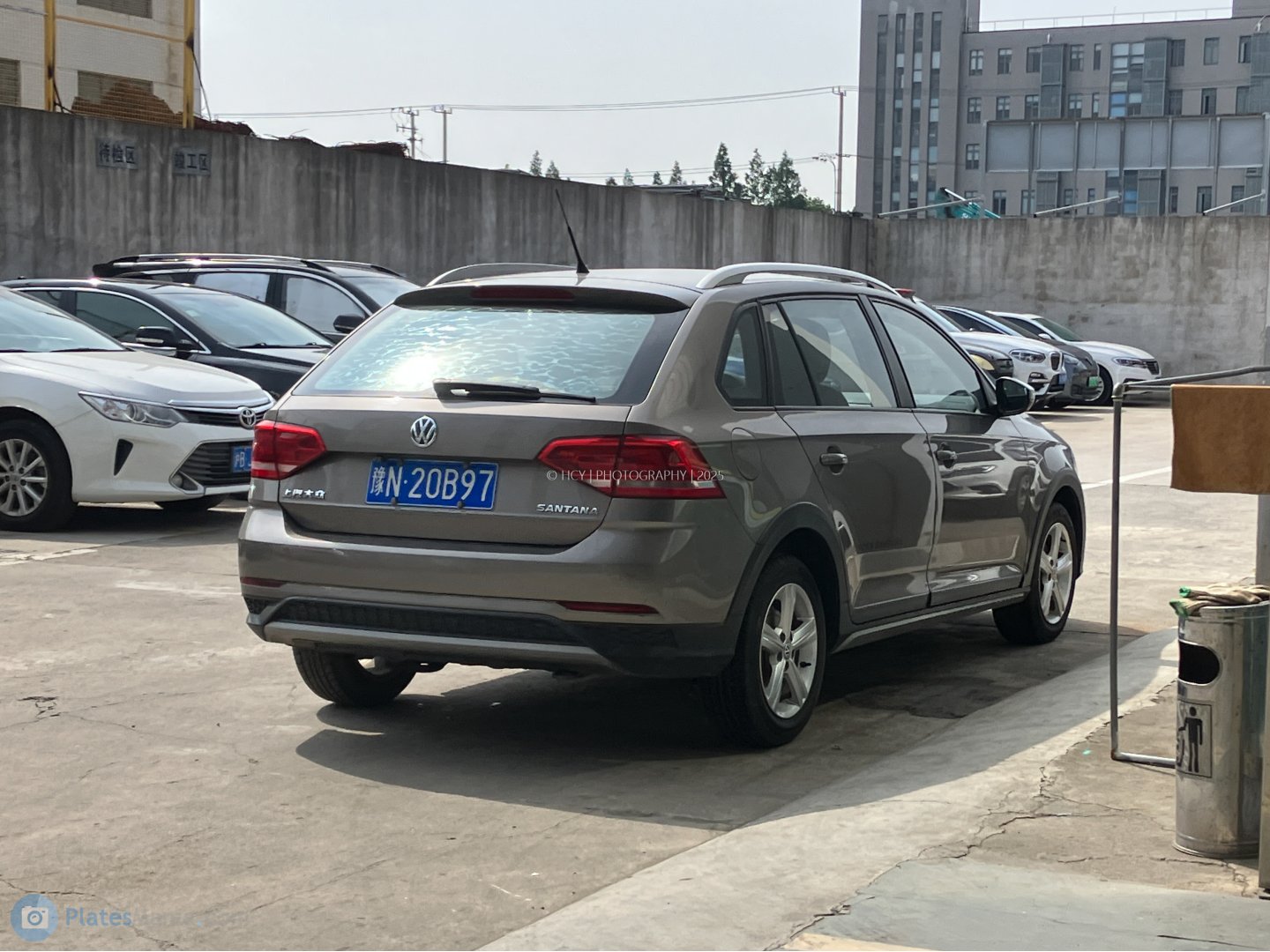 豫N·20B97, Volkswagen Santana 2nd gen Cross Santana Wagon (A05/NF; CN-market), facelift, 2016–