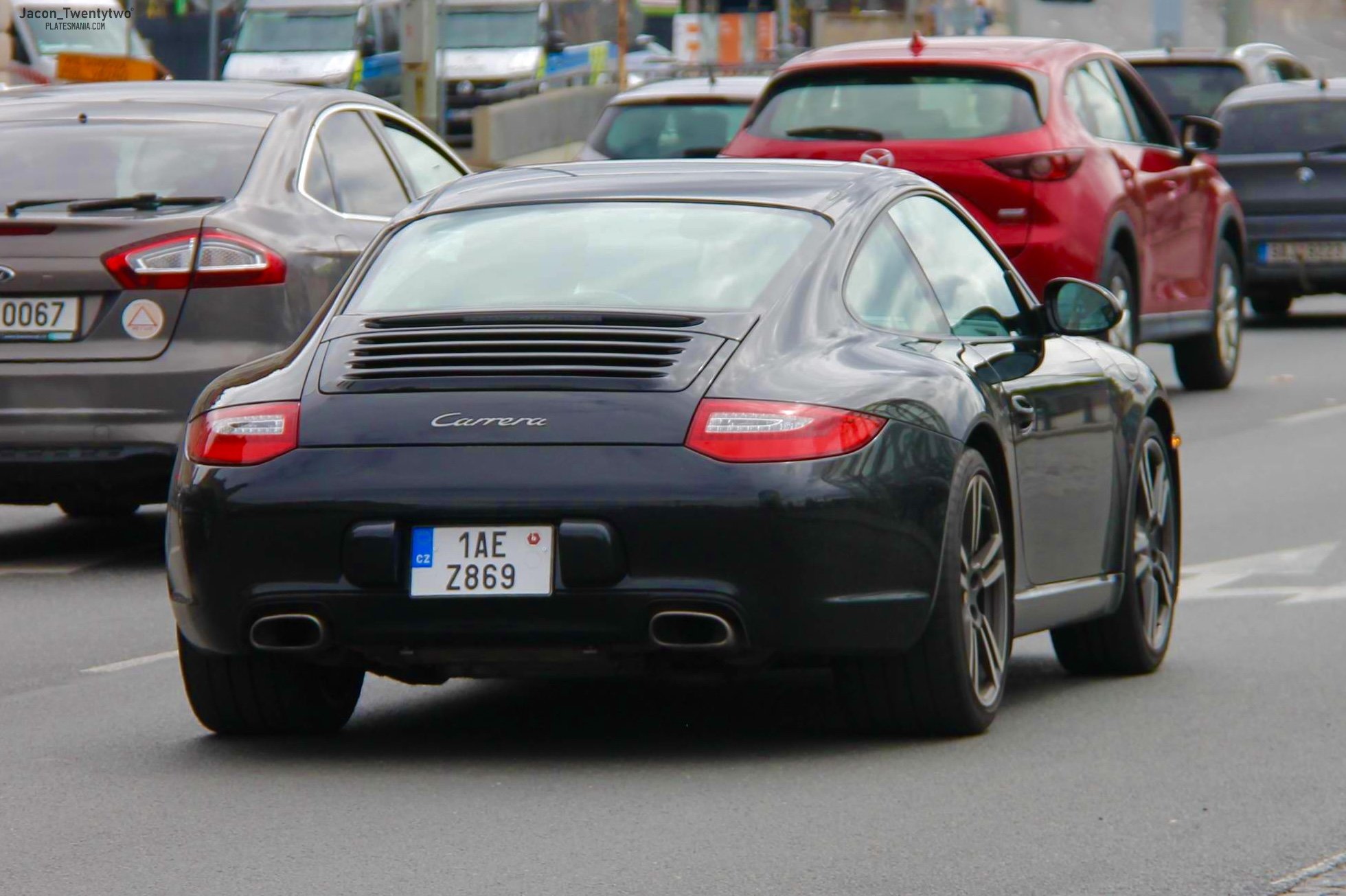 1AE Z869, Porsche 911 6th gen Coupé (997.2), facelift, 2008–2013