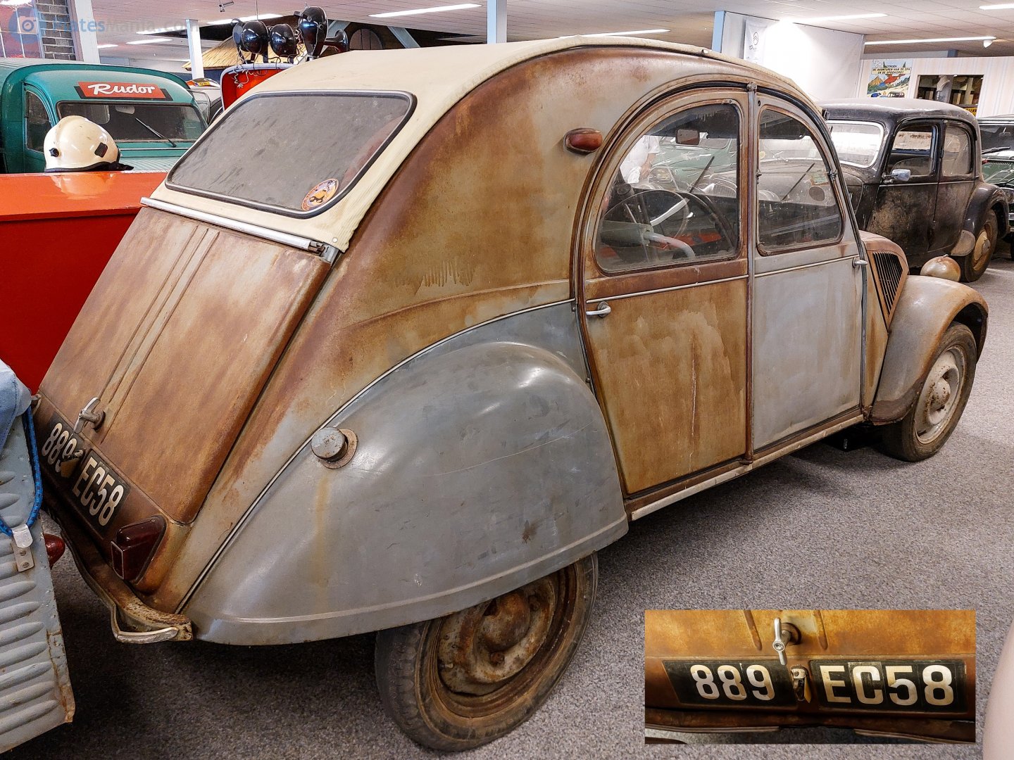 889 EC 58, Citroёn 2CV 1st gen Sedan, 1949–1990