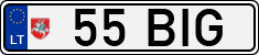 License plate of Lithuania, Mopeds