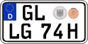 German license plate, Plates for oldtimers (type 