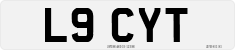 License plate of the United Kingdom, 1983 year system