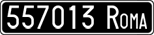 License plate of Italy, Cars (1927 year series)