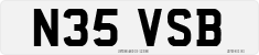 License plate of the United Kingdom, 1983 year system