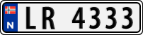 License plate of Norway, Trailers, motorcycles, special vehicles