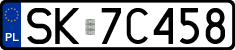 License plates of Poland, Regular car plates
