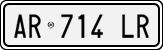 License plate of Italy, Cars (1994 year series)
