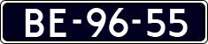 License plate of the Netherlands, Imported oldtimers (commercial vehicles)