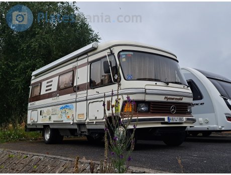 H 8141 BBG, Hymer Mobil