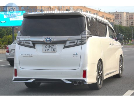 о547ур33, Toyota Vellfire