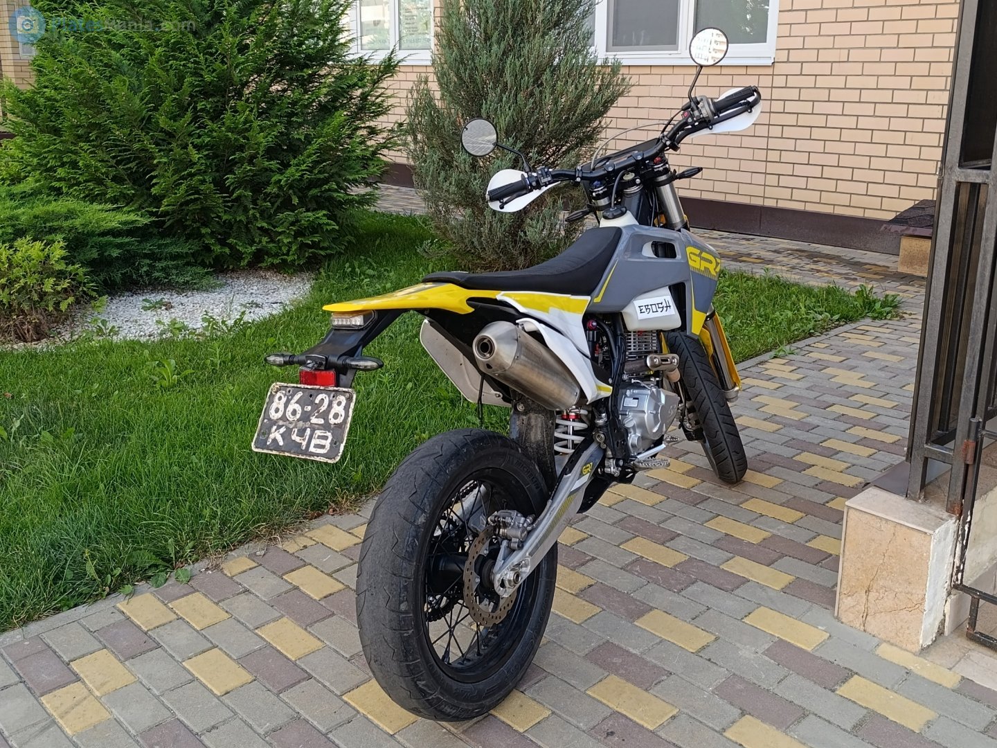 8628 КЧВ, License plate without vehicle 