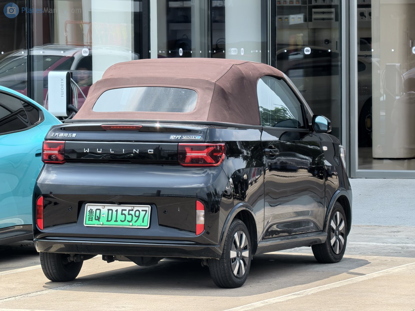 鲁Q·D15597, Wuling Hongguang MINI EV 1st gen, Cabrio, 2020–