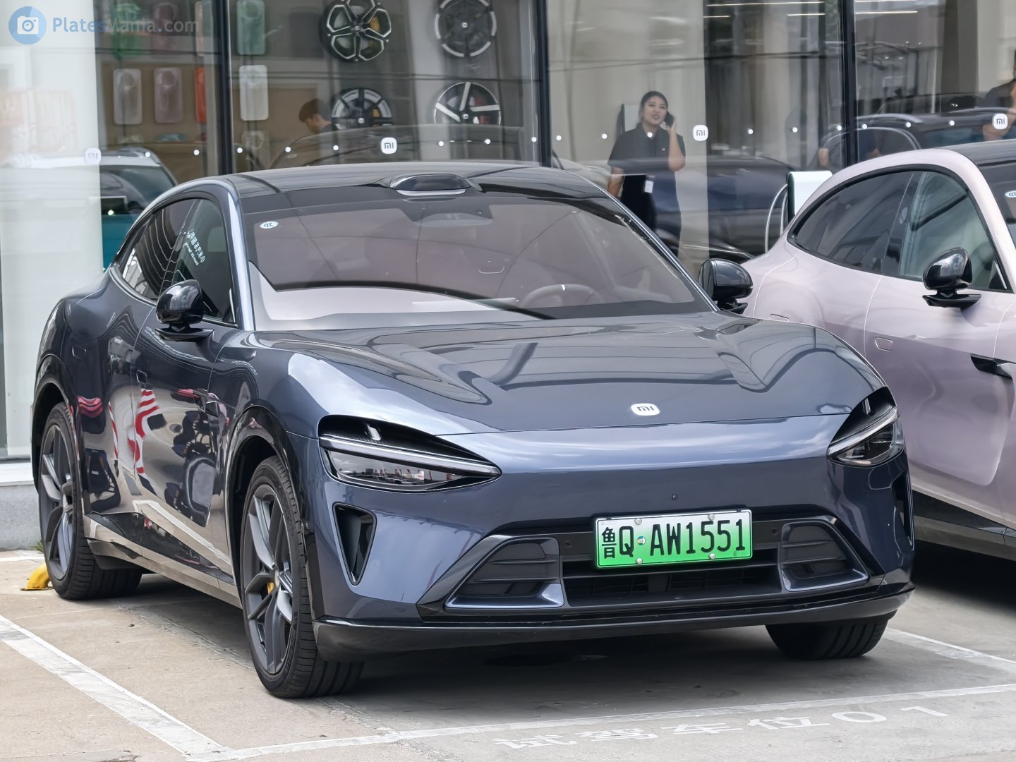 鲁Q·AW1551, Xiaomi YU7 