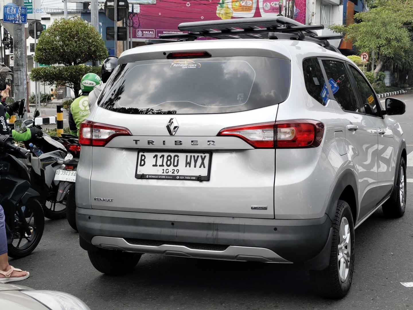 B 1180 WYX, Renault Triber 1st gen (RBC), 2019–2025 (–present for ZA-market)