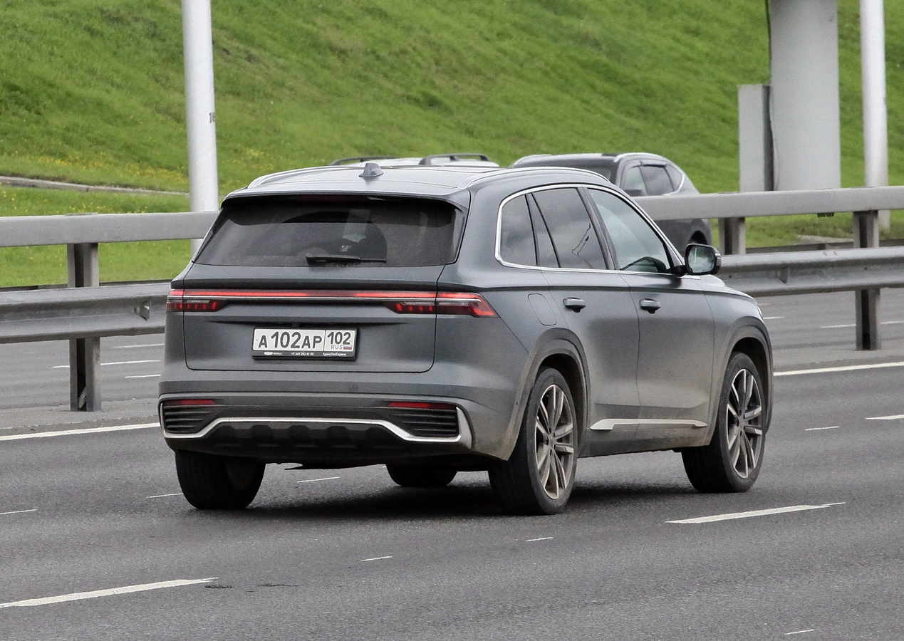 а 102 ар 102, Geely Xingyue 1st gen Monjaro/L SUV (KX11), 2021­–