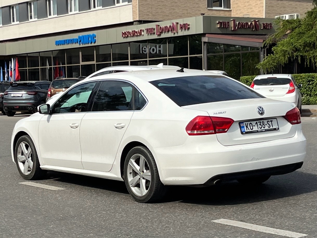 KO-138-ST, Volkswagen Passat 7th gen (NMS; CN- and NA-market), 2011–2015