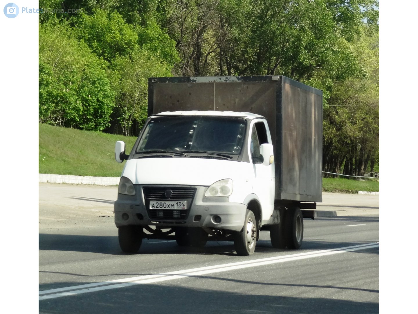 а 280 хм 134, GAZ 3302 ГАЗель 33027 Single Cab 4×4, facelift, 2003–