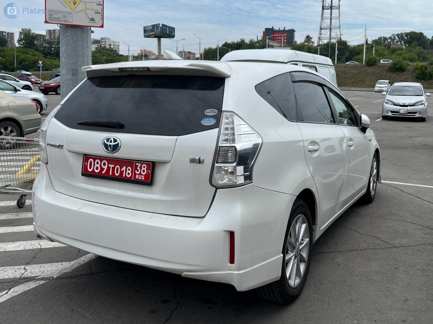089 T 018 38, Toyota Prius 3rd gen α / v / Plus Minivan (ZVW40/ZFW40), 2011–2021