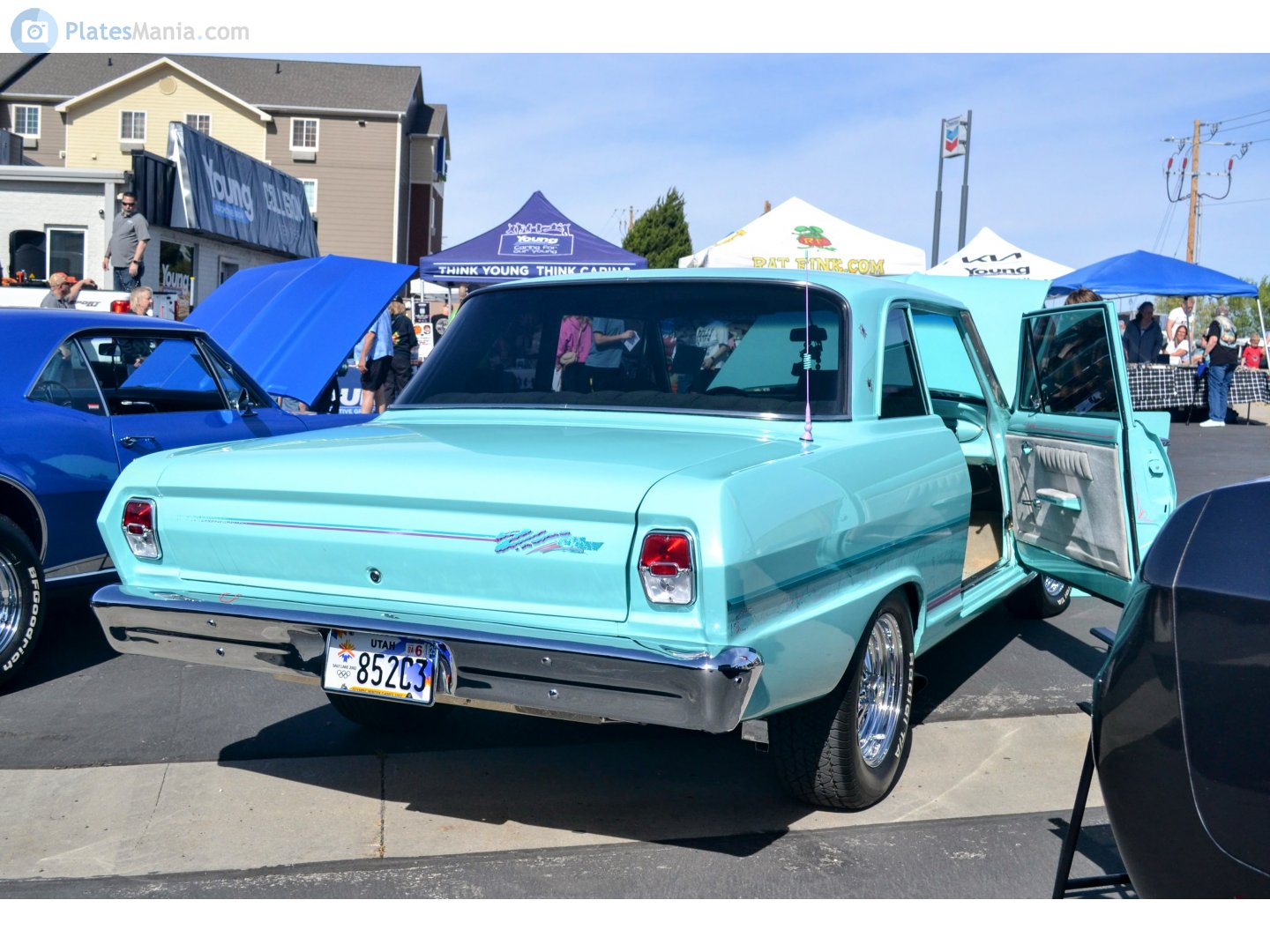 852C3, Chevrolet Chevy II 1st gen (Nova) 2-door Sedan (41; X-body), 1961–1965