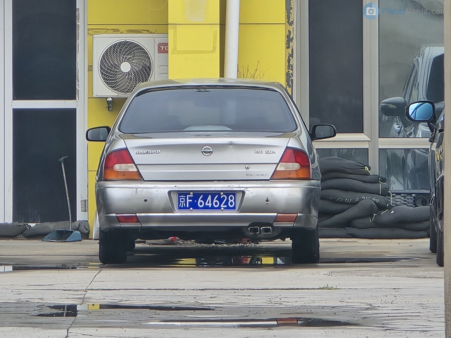 京F·64628, Nissan Bluebird 9th gen Sedan (U13; CN-market), 1st facelift, 2001–2003