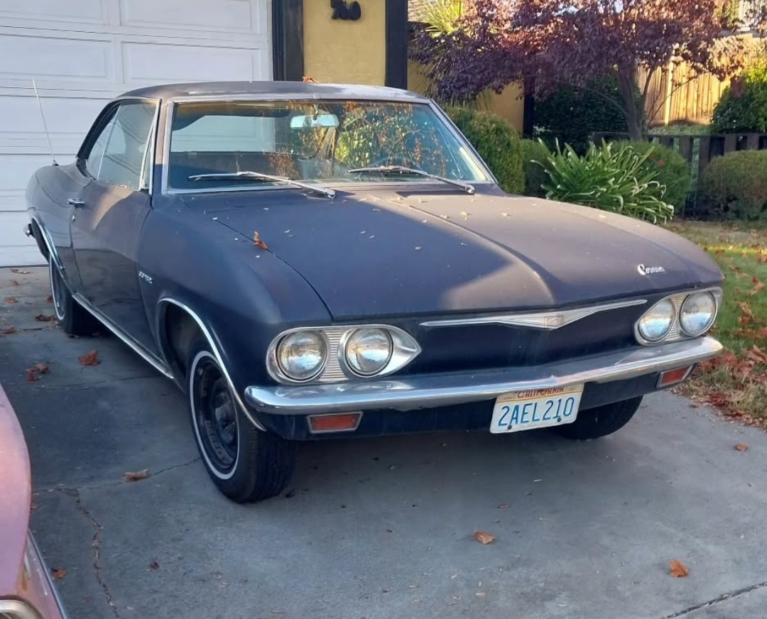 2AEL210, Chevrolet Corvair 2nd gen 2-door Hardtop (37; Z-body), 1964–1969