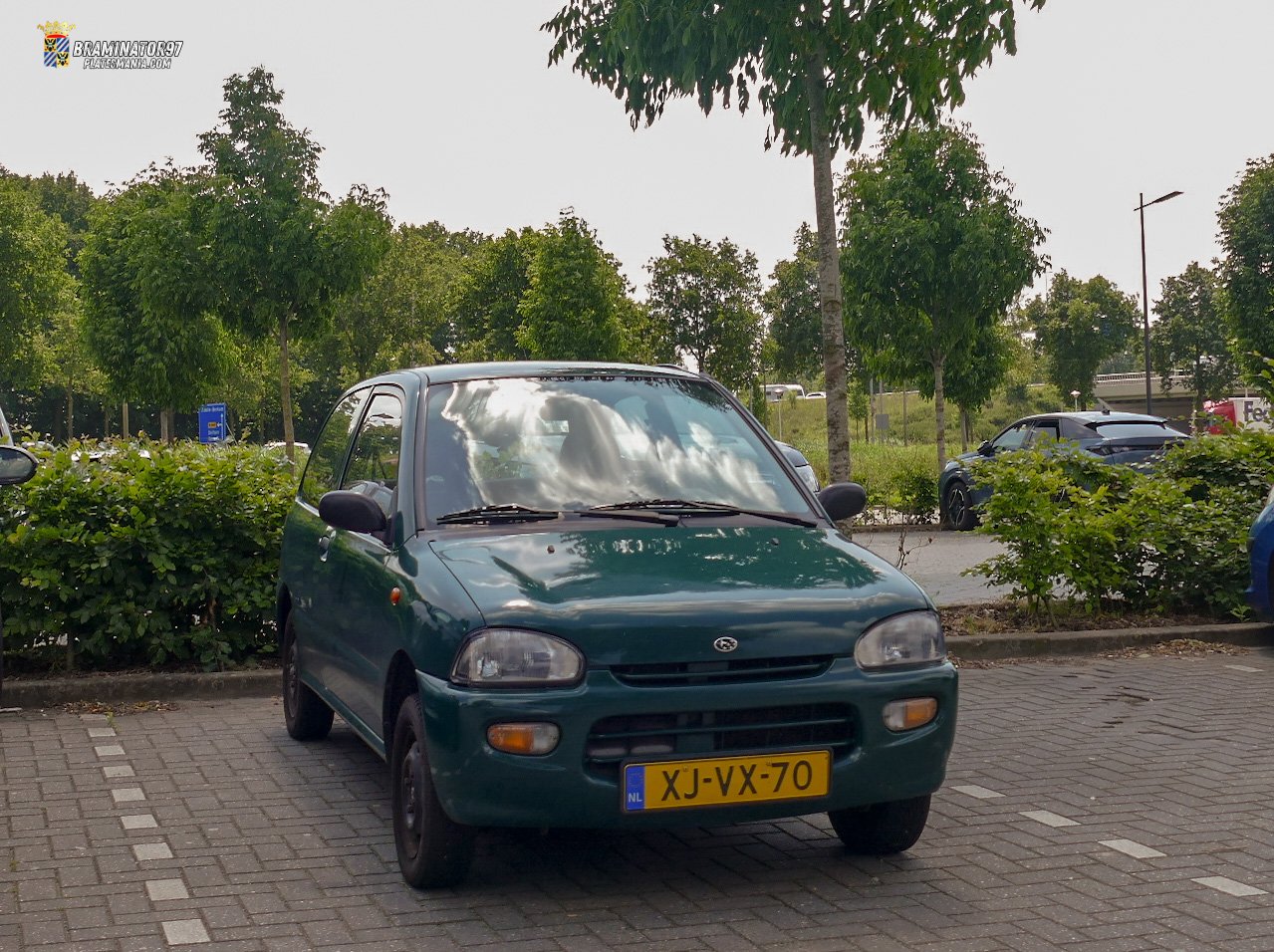 XJ-VX-70, Subaru Vivio 1st gen 3-door Hatch (KK), 1992–1998