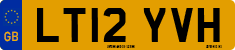 License plate of the United Kingdom, 2001 year system