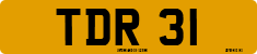 License plate of the United Kingdom, 1932 year system