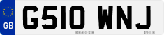 License plate of the United Kingdom, 1983 year system