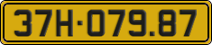 License plate of Vietnam, Commercial vehicles