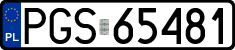 License plates of Poland, Regular car plates