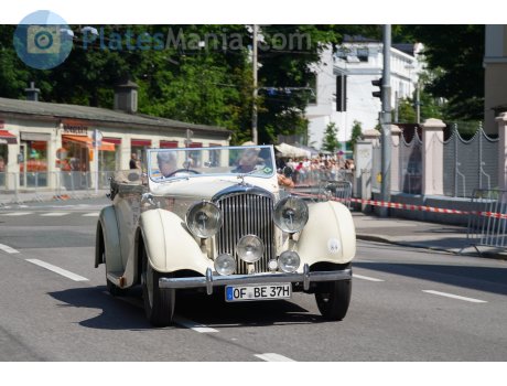 OF BE 37H, Bentley 4¼ Litre