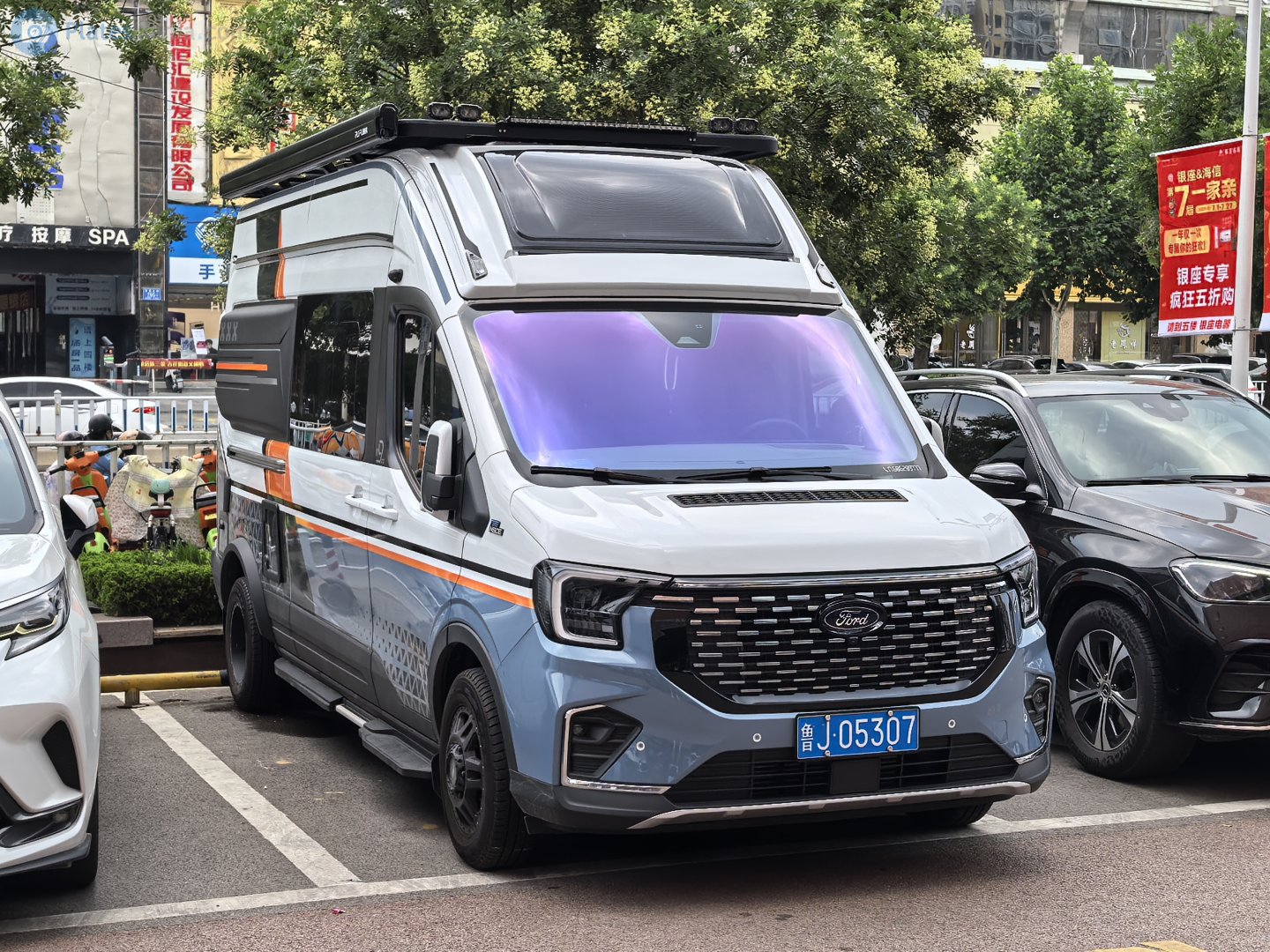 鲁J·05307, Ford Transit 4th gen T8 (V363; CN-market), facelift, 2023–
