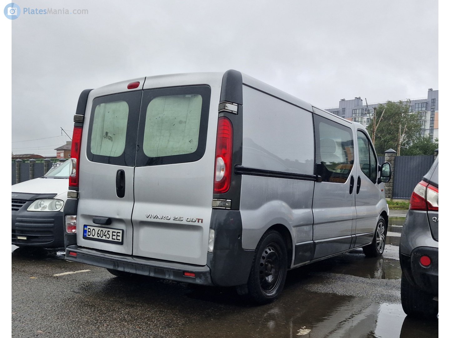BO 6045 EE, Opel Vivaro 1st gen Van (A; X83), 2001–2014