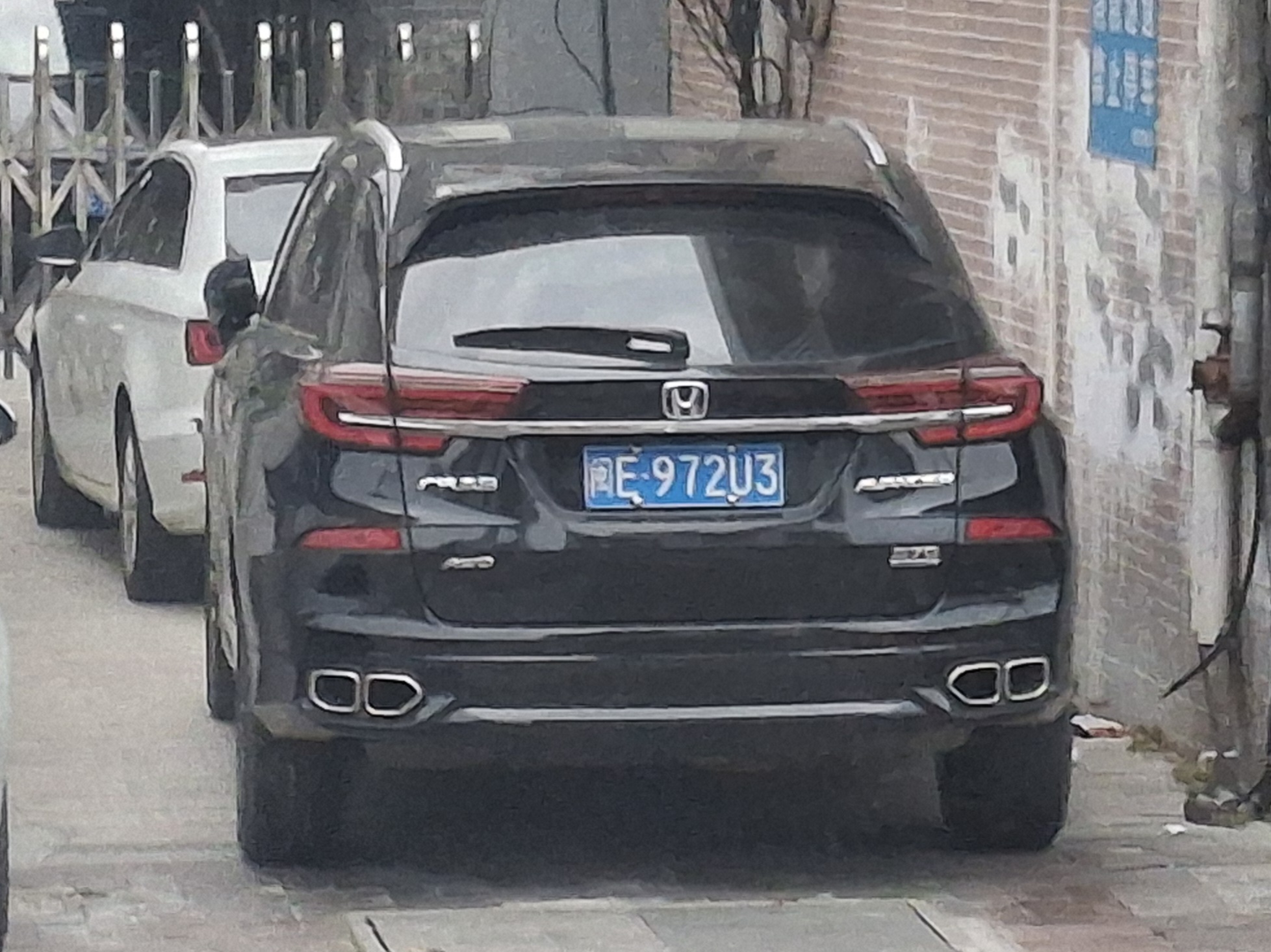 闽E·972U3, Honda Avancier 2nd gen (TG4–TG6; CN-market), facelift, 2020–