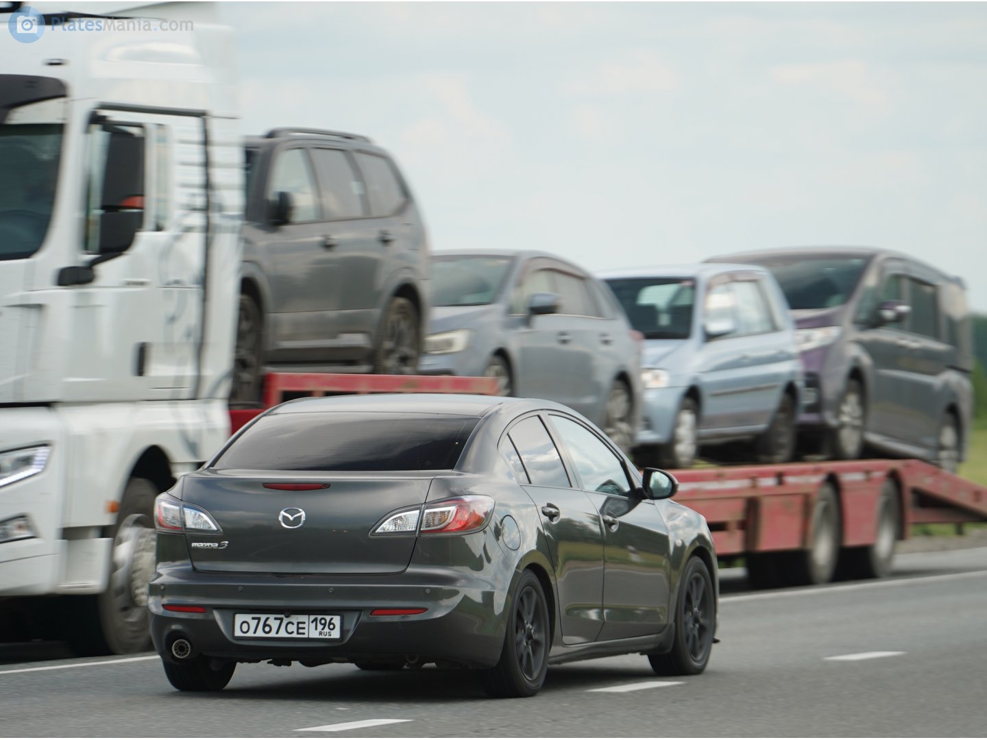 о 767 се 196, Mazda 3 2nd gen Sedan (BL), 2009–2013