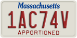 Massachusetts, Apportioned
