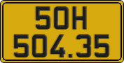 License plate of Vietnam, Commercial vehicles