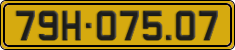 License plate of Vietnam, Commercial vehicles