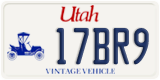 Utah, Specialty plates (12AB3)