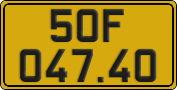 License plate of Vietnam, Commercial vehicles