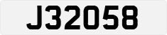License plate of Jersey, Regular plates (J123456)