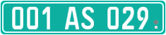 License plate of Georgia, Diplomatic