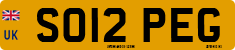 License plate of the United Kingdom, 2001 year system