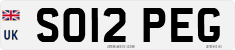License plate of the United Kingdom, 2001 year system