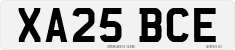 License plate of the United Kingdom, 2001 year system